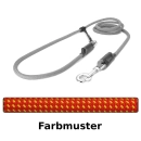 EASYLONG Hundeleine - L - 10m - rot mit gelben Punkten